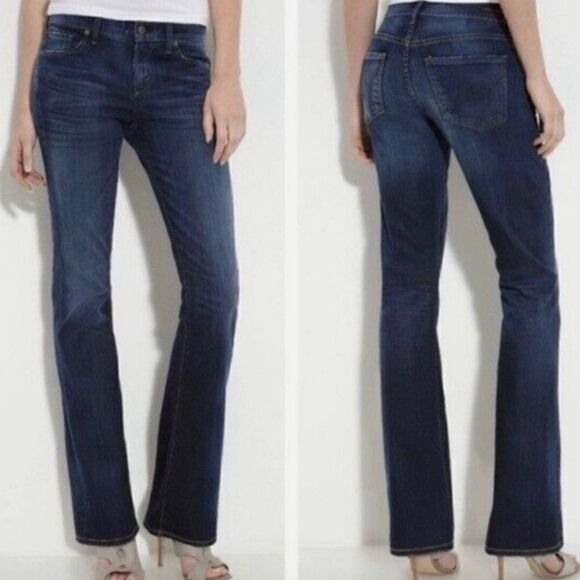 COH Dita Petite Bootcut Jeans in Dark Blue Women's Size 26 = 2 - Picture 1 of 12